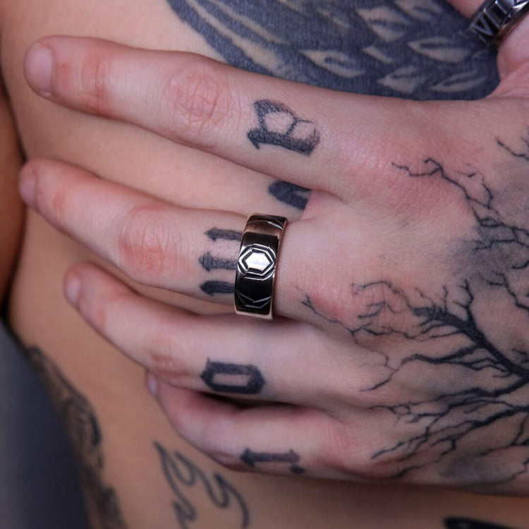 Ring - Moon Circle - Purman